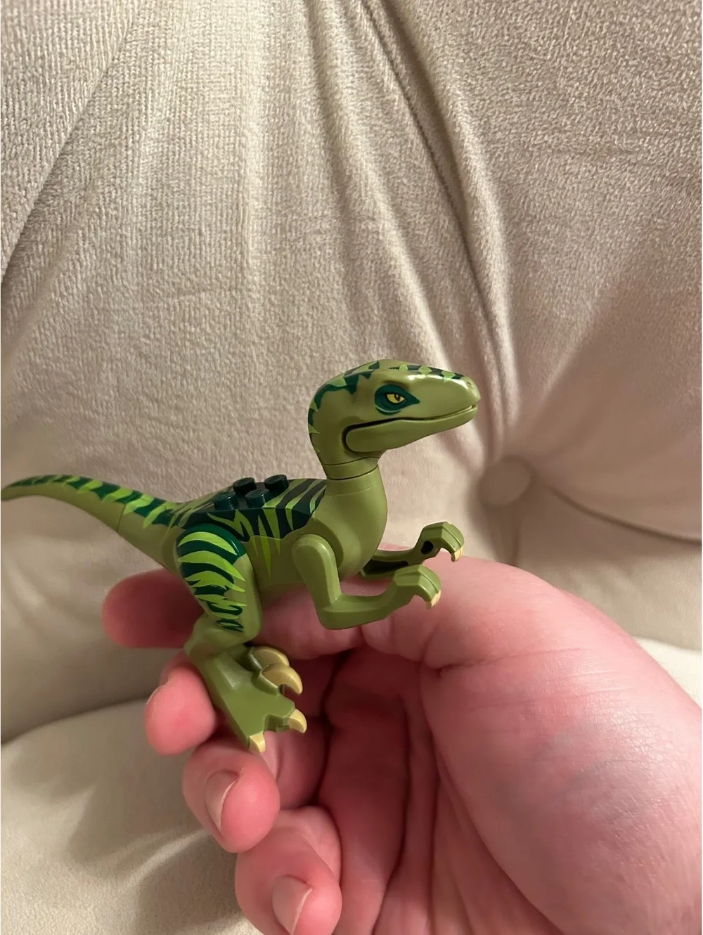 Lego Dinosaur Raptor / Velociraptor (Jurassic World Charlie) AB1